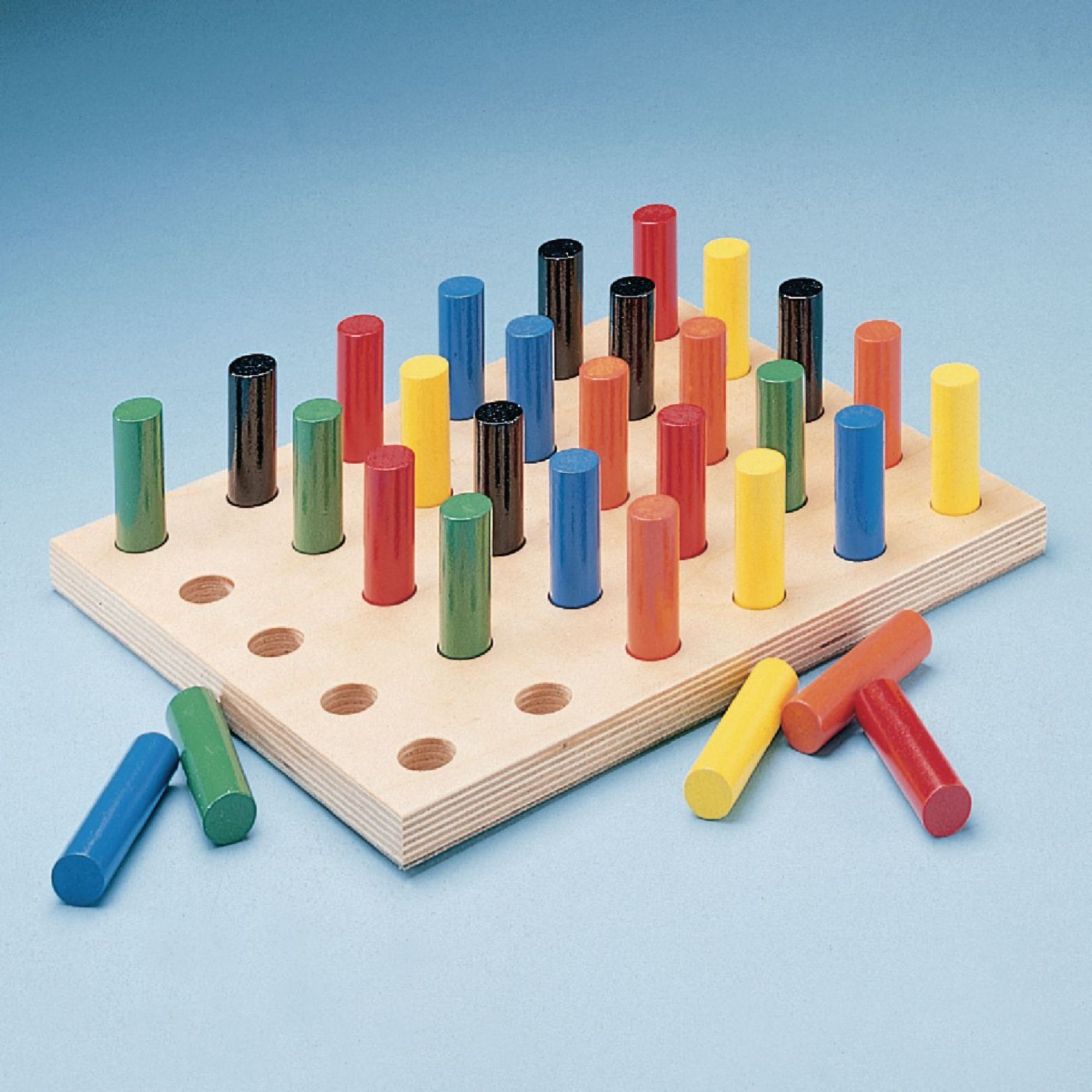 SAMMONS PRESTON Pegboard with Round Pegs